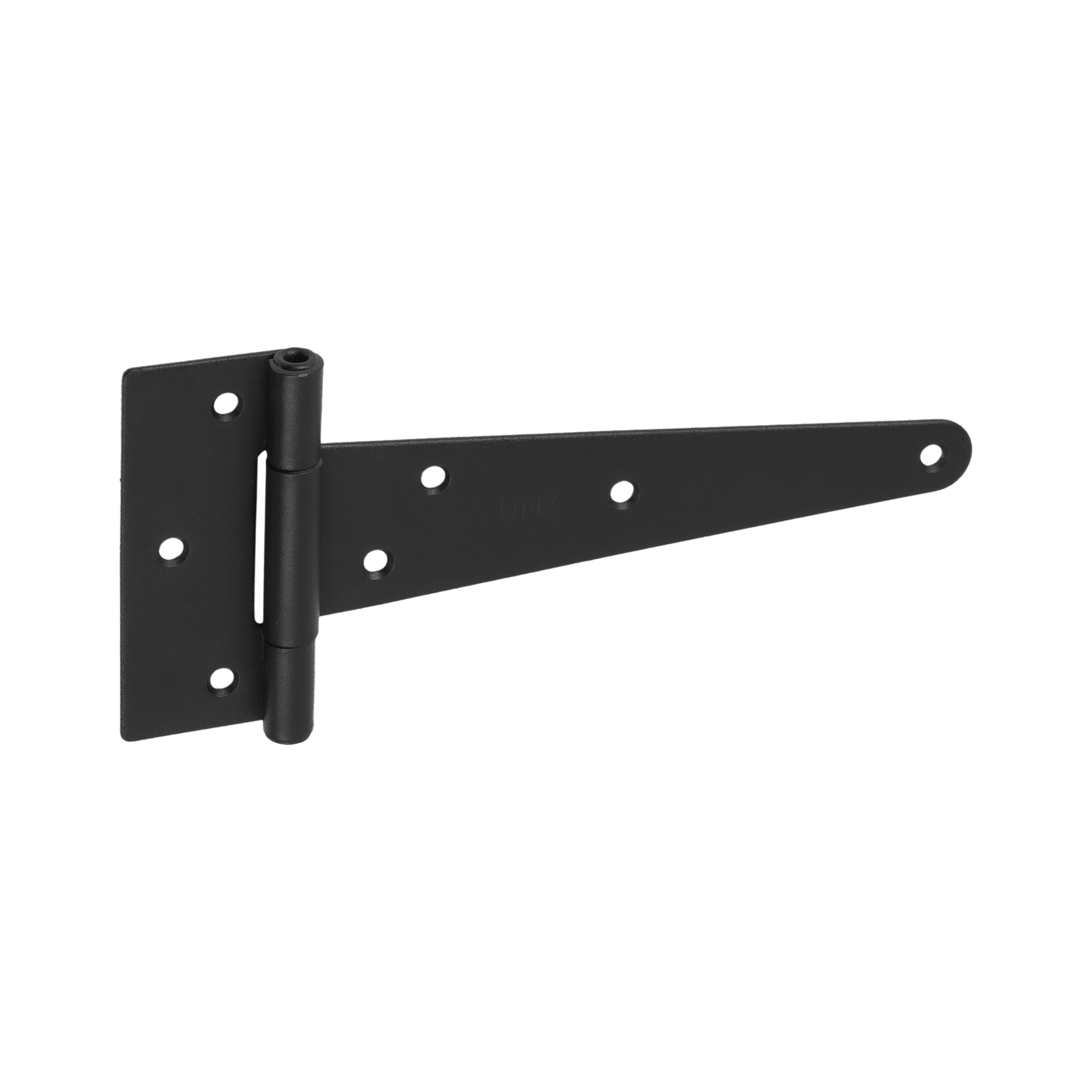 Dreiecksscharnier T-Scharnier Gartentor - ZT | schwarz | 150 mm Dreiecksscharnier fĂŒr Tor, SchlupftĂŒr und Fensterladen ZT 150, 150 mm, schwarz, 150x35x80x2,0 mm, DC01-Baustahl.