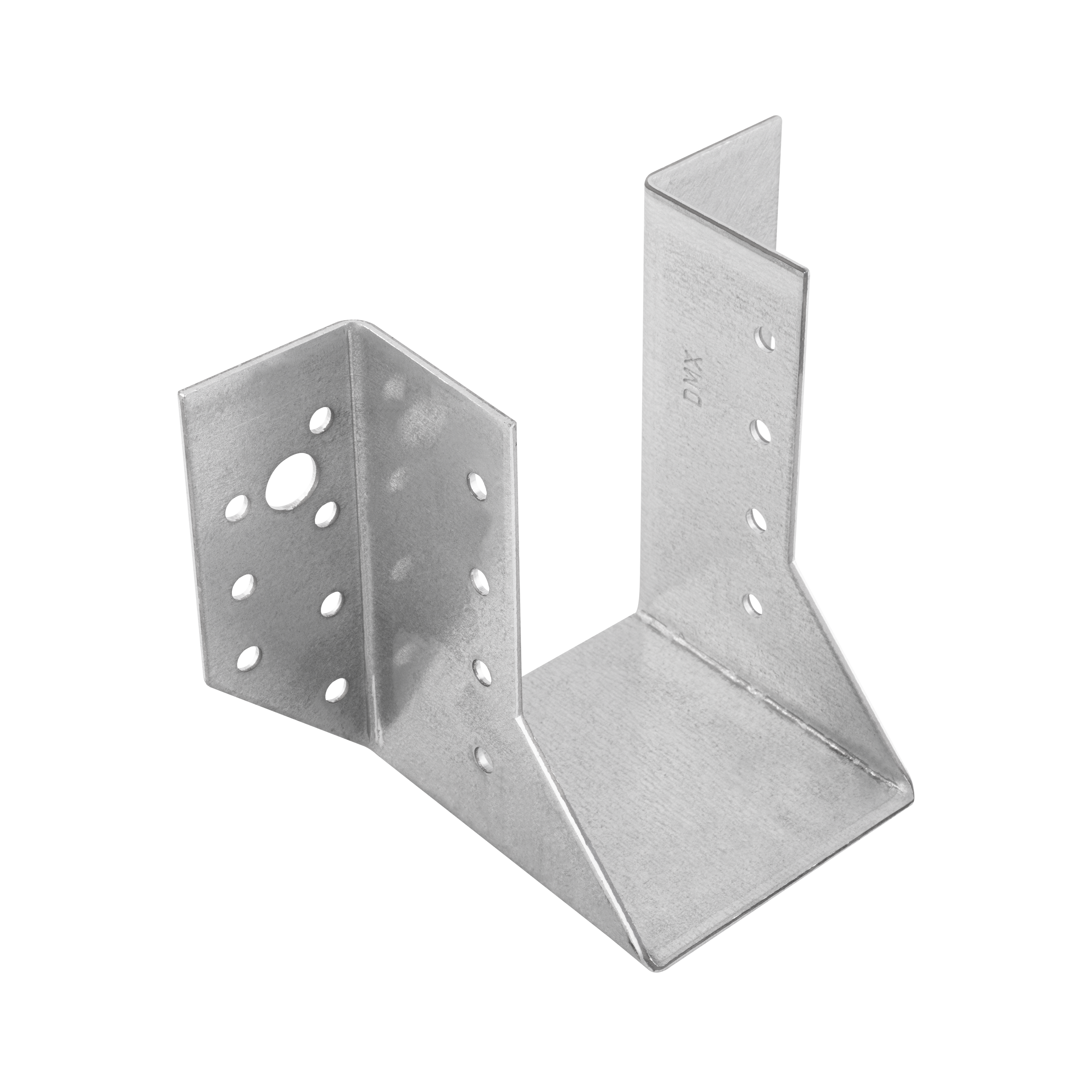 Wieszak belki uchwyt belki drewnianej - WB 19 | 64x98x75 mm | Srebrny