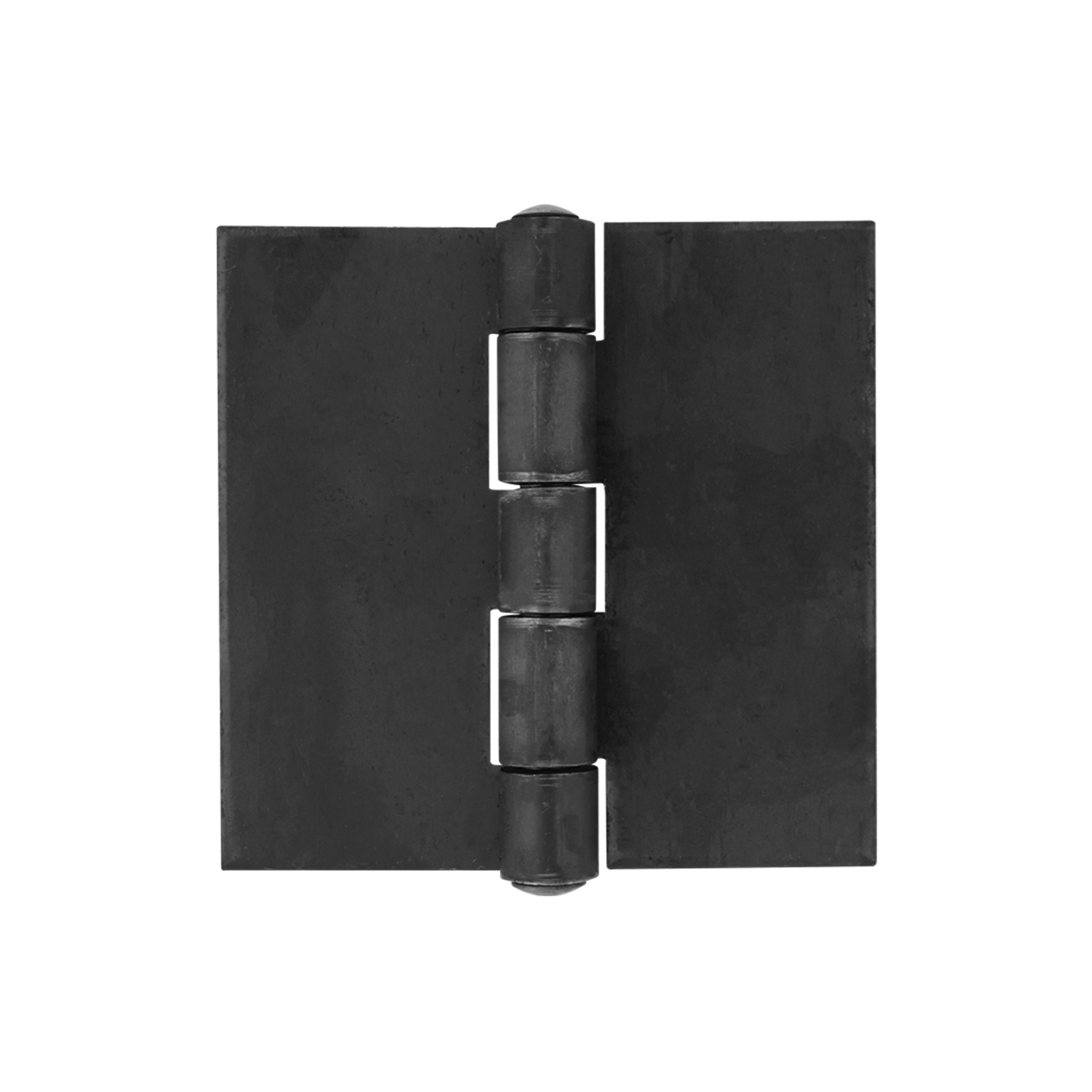 Schweres Anschweißband Bauscharnier - ZMC | 150x150 mm Starkes Konstruktionsscharnier zum Anschweißen ZMC 150/150, schwarz, 150 mm, 150x150x4,5 mm, Schuss 2.