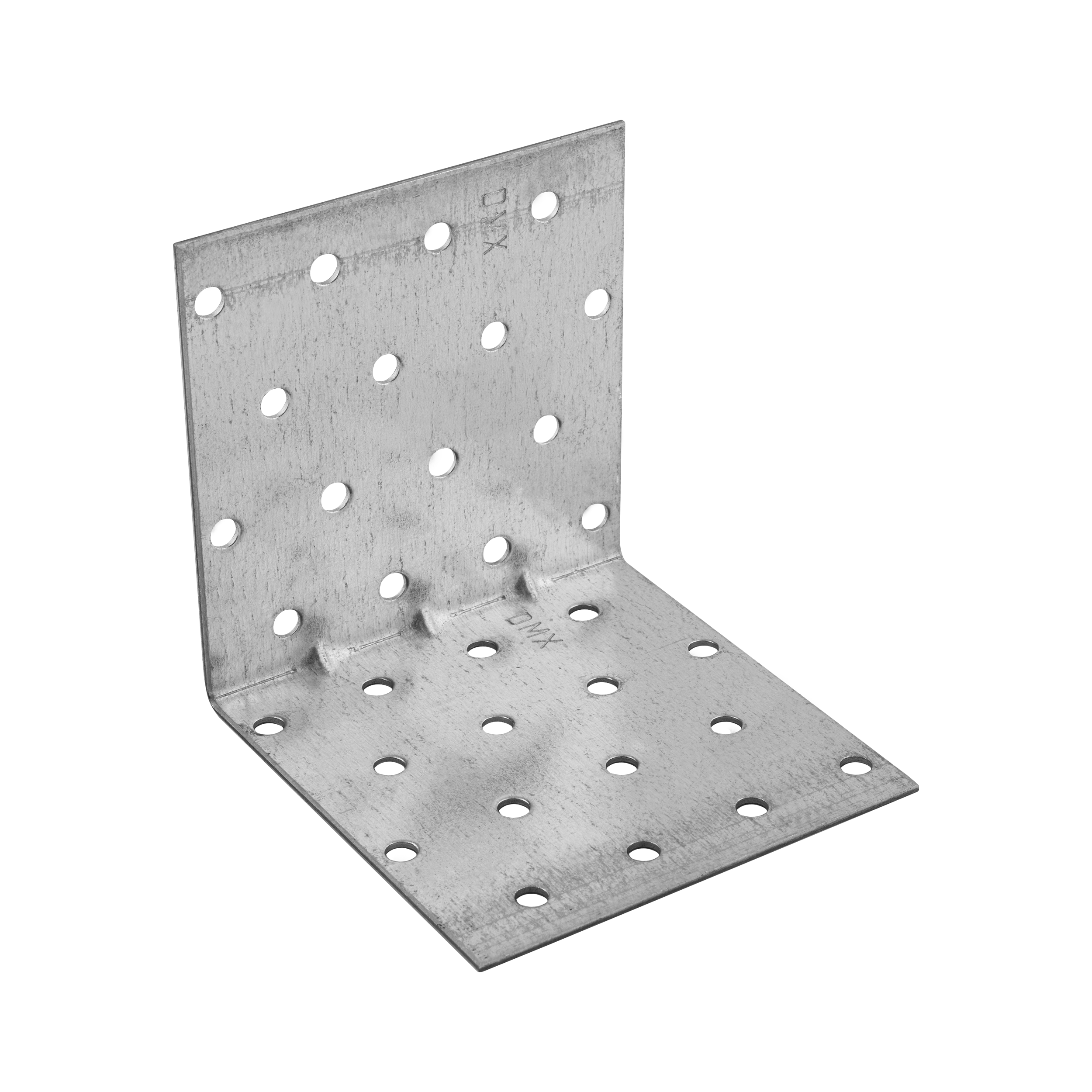 Montagewinkel mit Sicke Schwerlastwinkel Winkelverbinder Holzverbinder feuerverzinkt - KMP 9 | 80x80x80 mm | 1,5 mm GeprÀgter Montagewinkel KMP 9, 80x80x80 mm, 20 Stk., 80x80x80x1,5 mm, DX51D Baustahl, silber, im Set enthalten.