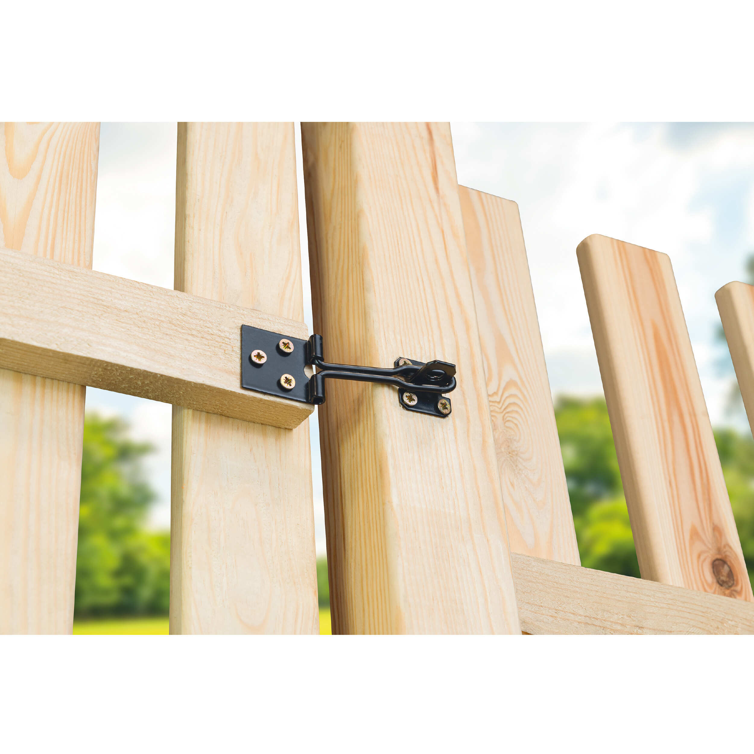 Zamknięcie wrzeciądz z drutu - ZWD  | Czarny | 80 mm