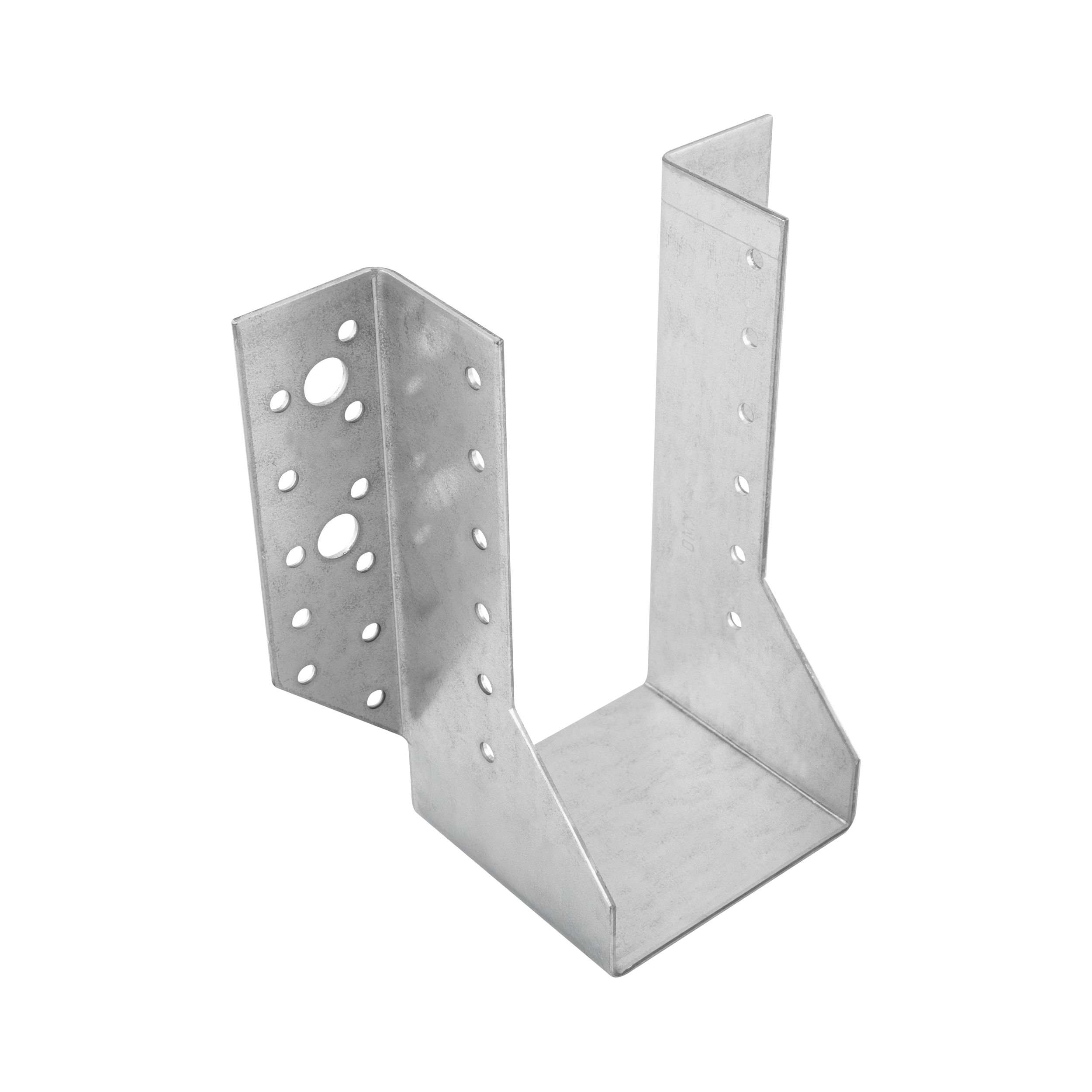 Wieszak belki uchwyt belki drewnianej - WB 24 | 76x152x75 mm | Srebrny