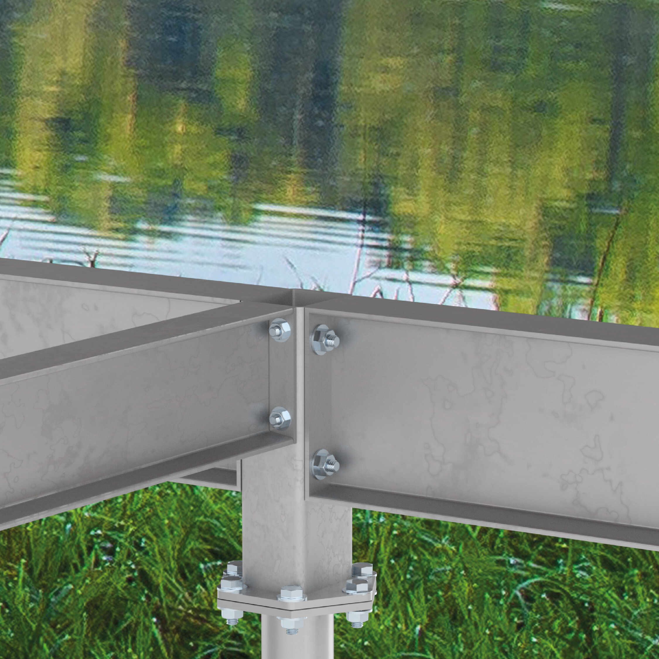 Podstawa słupa wkręcana do gruntu do dużych konstrukcji - PWM | 76x1600 mm Podstawa słupa wkręcana do gruntu do dużych konstrukcji - PWM | 76x1600 mm