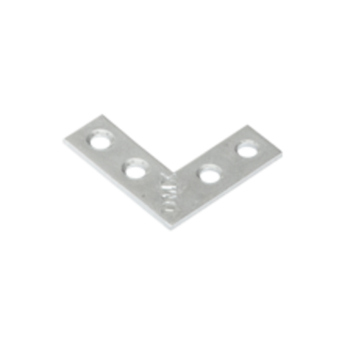 Narożnik okienny montażowy - NA 30 | 30x10 mm | 1,5 mm | Srebrny