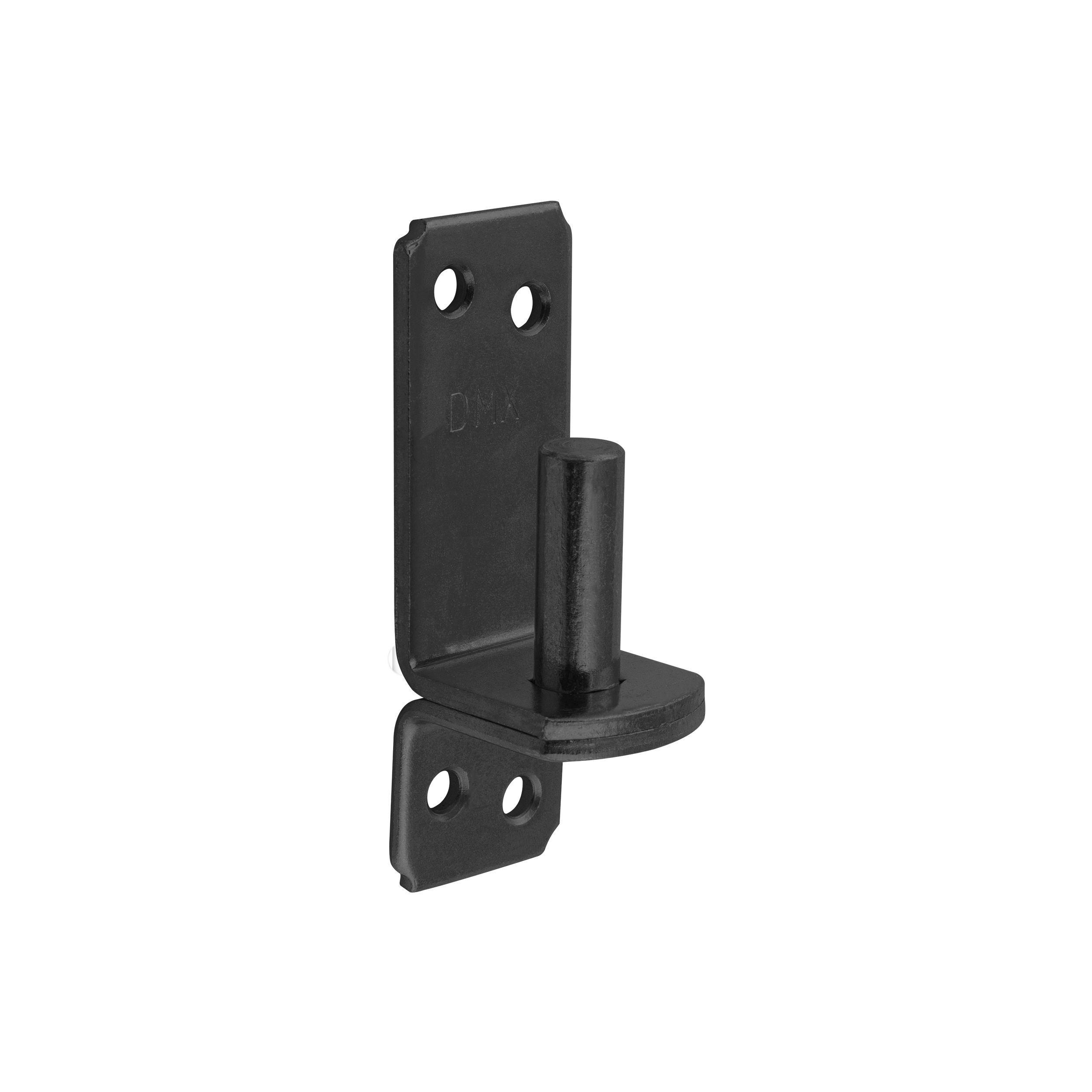 Kloben für Torbänder - C | schwarz | fi 13 mm | 11 mm Zapfenhalter für Torscharniere C 13/11, 37 mm, schwarz, 13 mm, 11x104x4,0 mm.