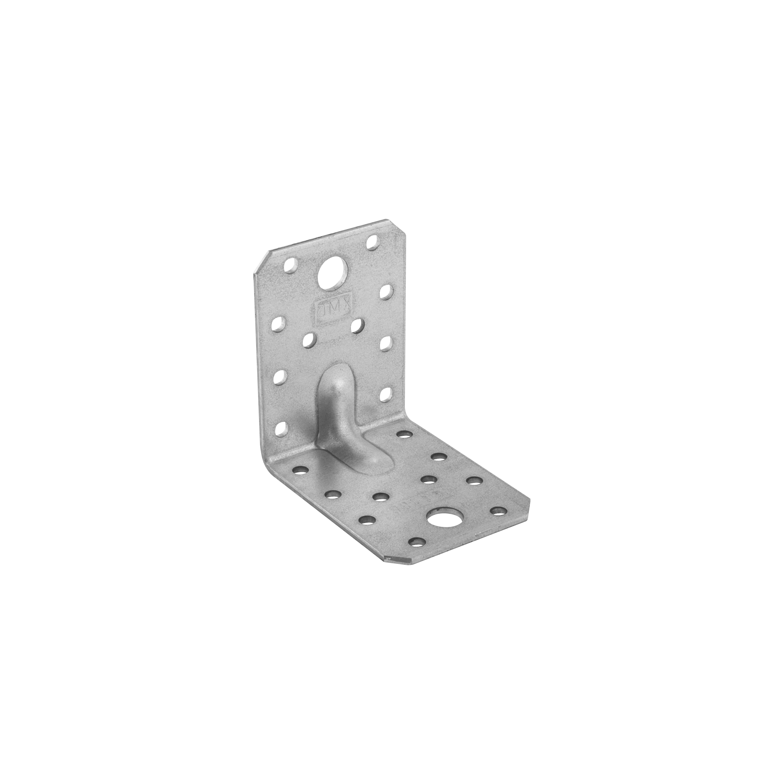 Schwerlastwinkel mit Sicke Winkelverbinder Holzverbinder feuerverzinkt - KP 4 | 70x70x55 mm | 2,5 mm VerstÀrkter Zimmermannswinkel mit PrÀgung KP 4, 70x70x55 mm, 2,5 mm, 70x70x55x2,5 mm, im Elementsatz.